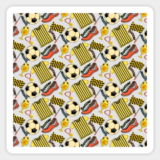 Soccer Pattern Sticker